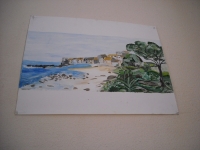 Paysage huile