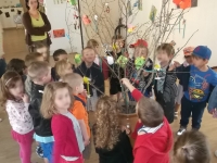 Visite des classes de l'école de Marlieux