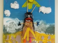 Faustine 5 ans et sa maman