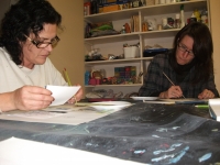 Très concentrées !