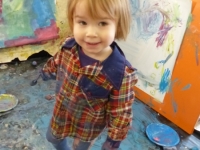 Un beau sourire pour Morgane, très concentrée toute la séance !