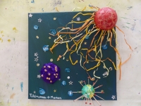 Clémence, 8 ans, et sa maman