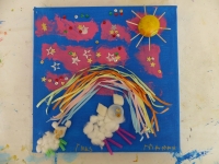 Inès, 5 ans, et sa maman