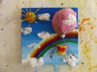 Marcia-Ambre, 6 ans et sa marraine