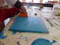 A deux mains pour les vagues
