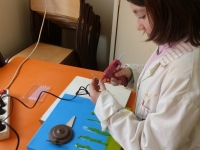 Poisson lanterne en construction