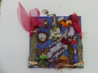 Eva, 7 ans, et sa maman