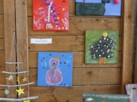 Atelier Barbouille : scène de Noël